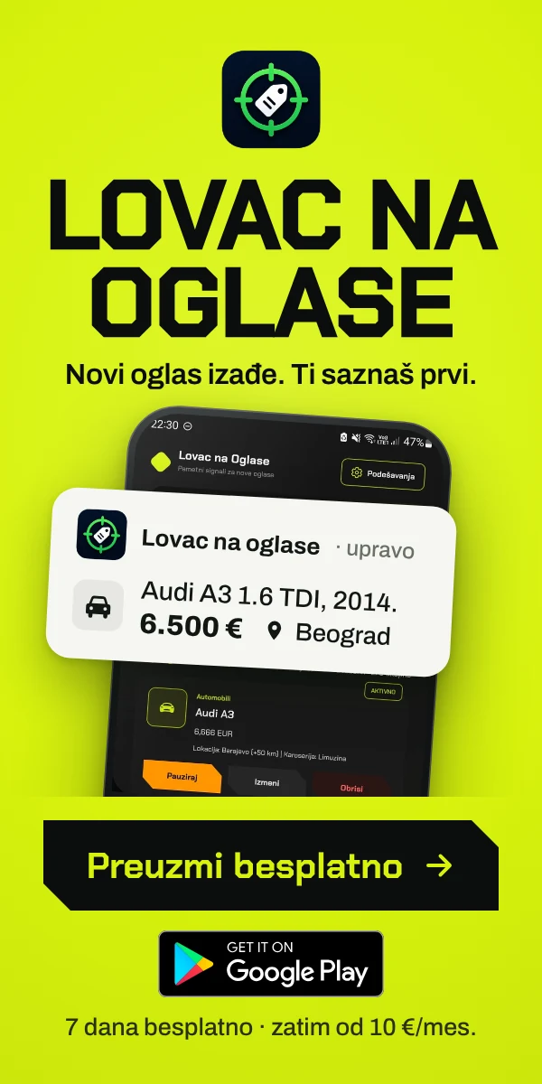 Lovac na oglase — aplikacija koja ti prva javi kad izađe novi oglas