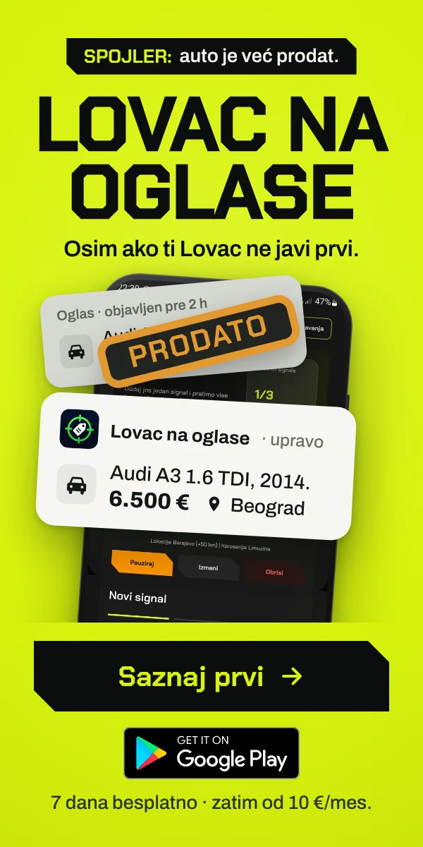 Lovac na oglase — aplikacija koja ti prva javi kad izađe novi oglas